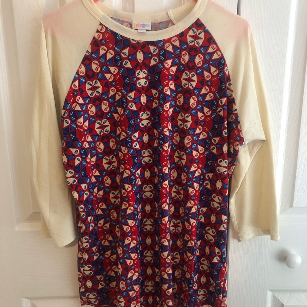 Colorful Patterned Women's Top